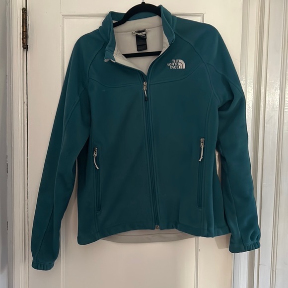HP The North Face Windwall blue/teal jacket in women’s large. - Picture 3 of 8